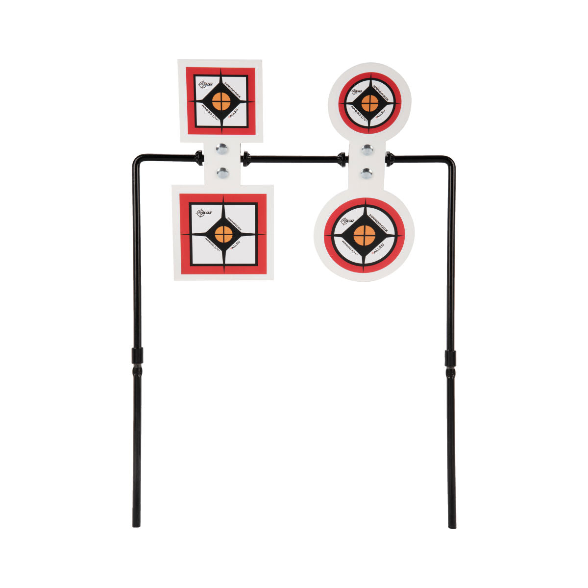 EZ Aim® Hardrock AR500 Steel Spinner Targets Stand, 16"W x 23"H, Multi