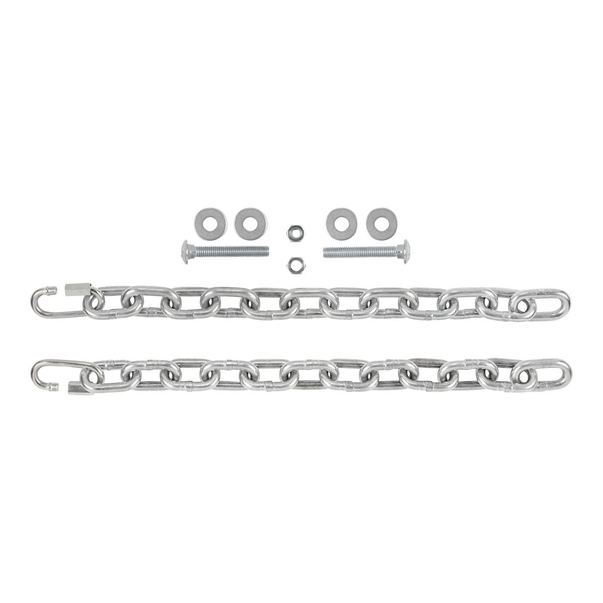 EZ Aim® Gong Target Chain Kit, 7" Chains and Hardware, 2.6 lbs., Stainless Steel
