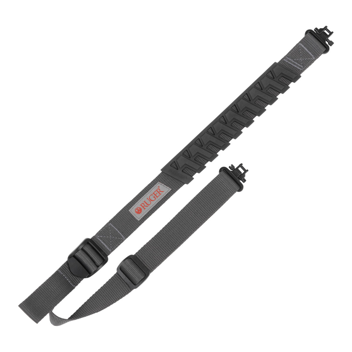 Ruger® Trak Web 36” Rifle Sling w/ Swivels, 500lbs., Gray