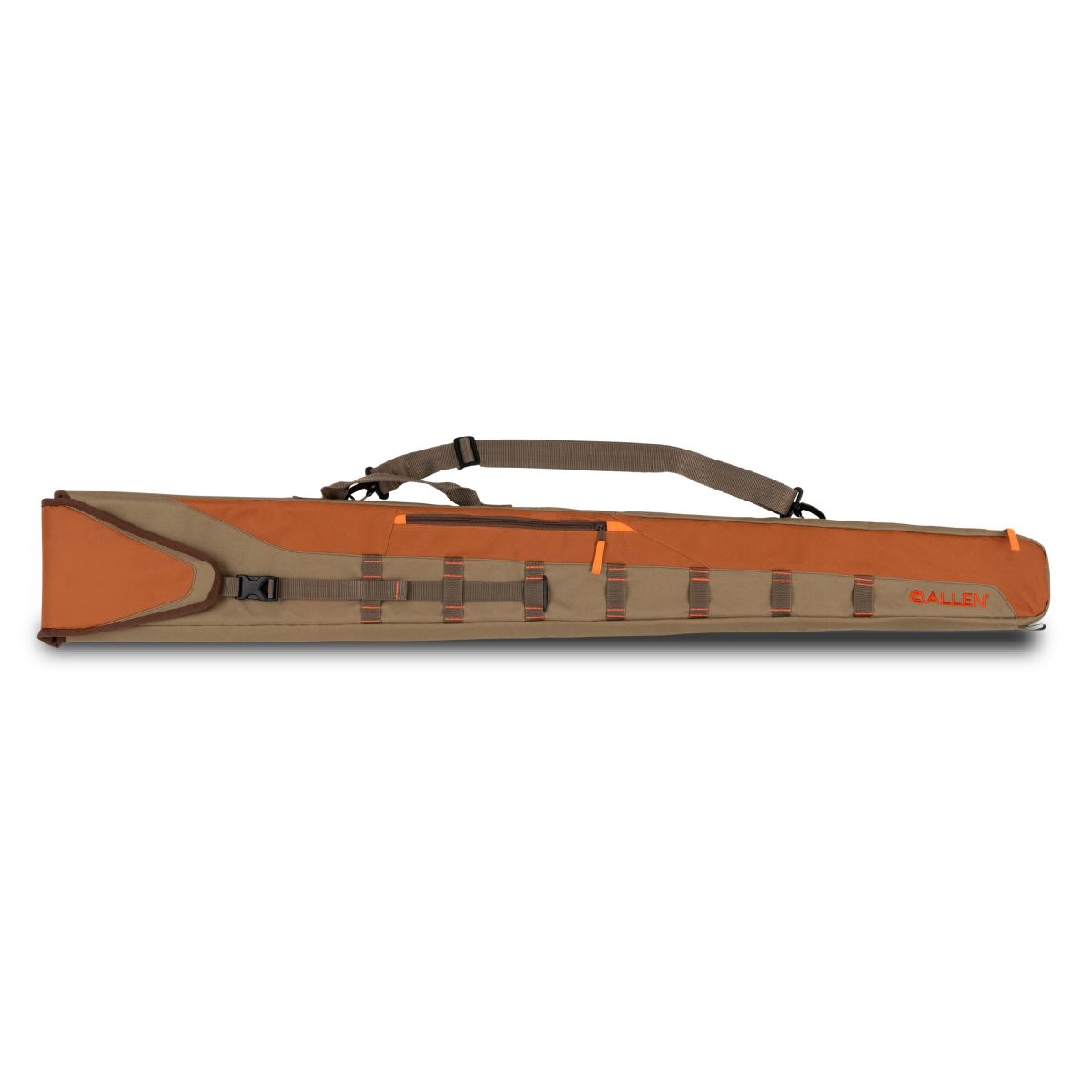 Upland Shotgun Adjustable Slip Case - Fits 38 to 52 Inch Firearms - Olive/Earth Tones - Large