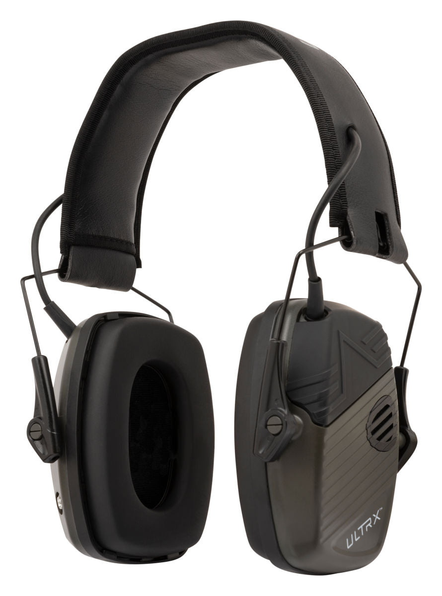 ULTRX™ Stereo Electronic Earmuff, Olive