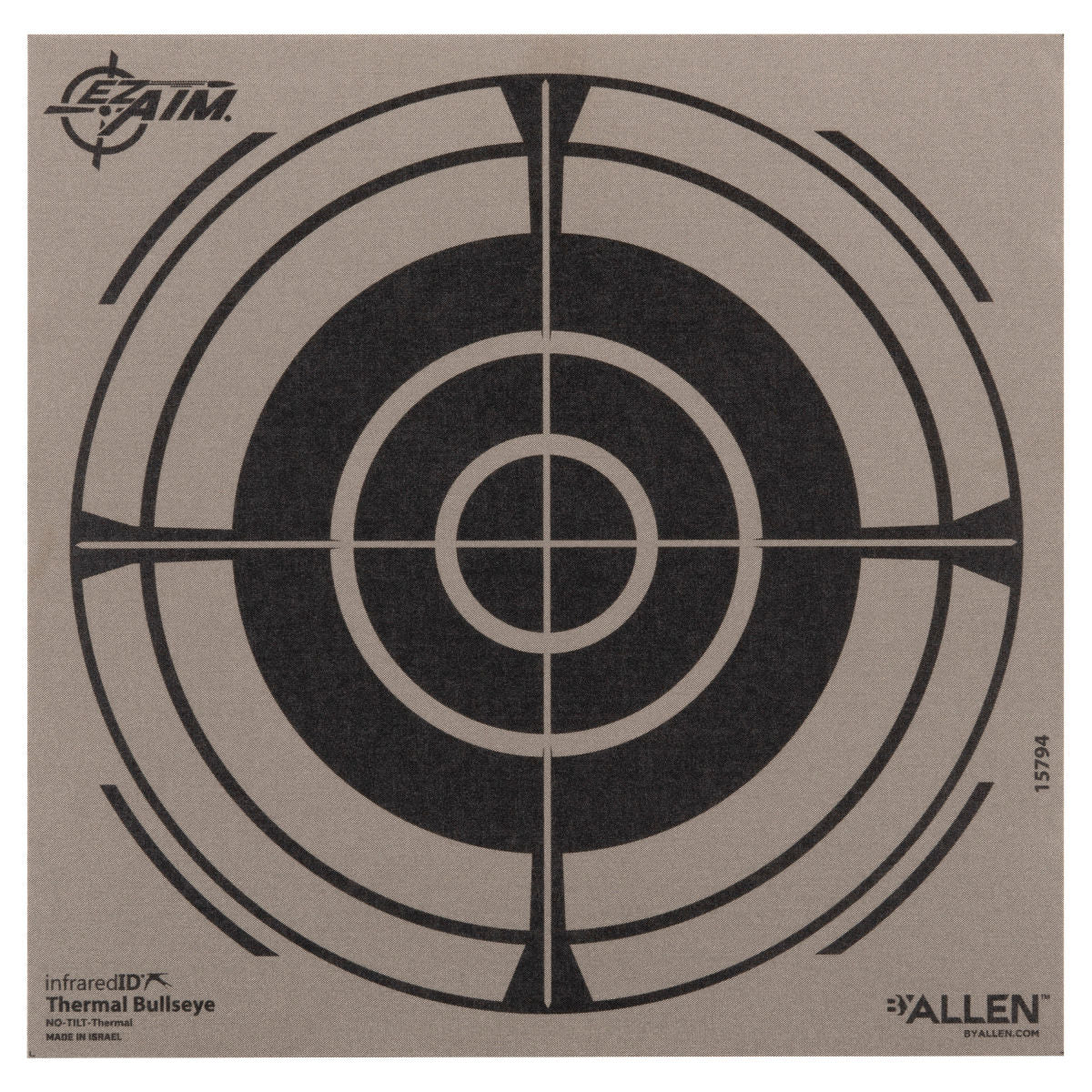 EZ Aim® Adhesive 8" Thermal Bullseye Target, Multi