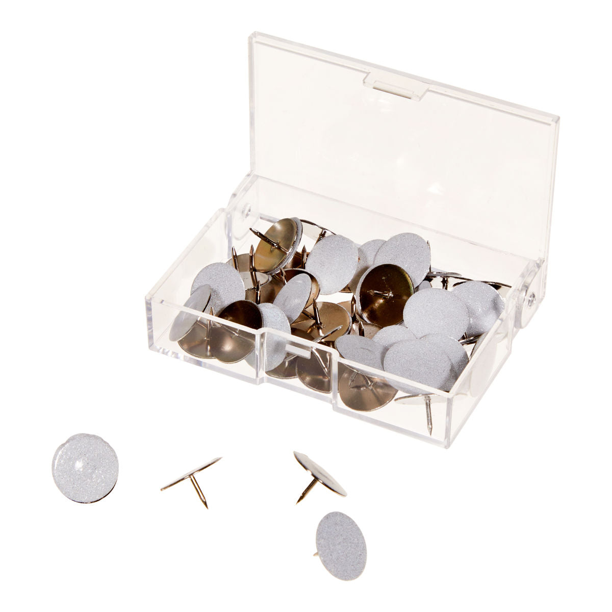Reflective Trail Marking Tacks, 50-Pack, White