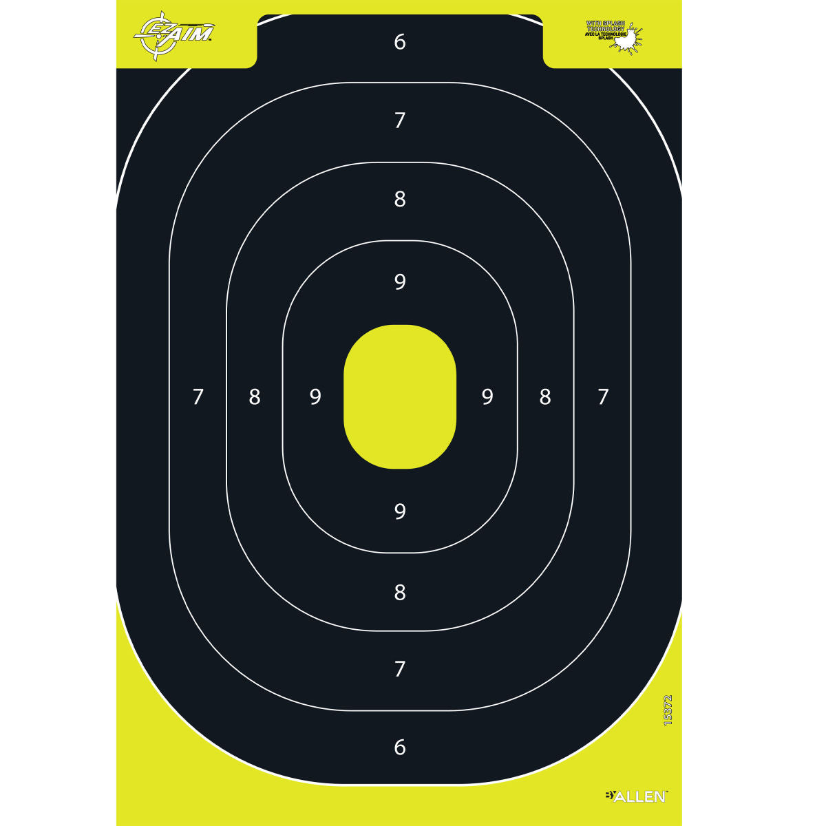 Reactive Paper Shooting Targets, IPSC Silhouette Trainer