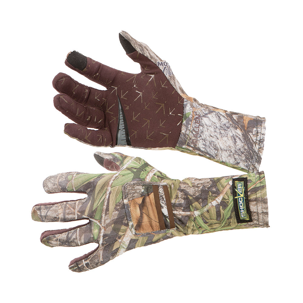 Shocker™ Turkey Hunting Gloves, One Size Fits Most, Mossy Oak® Obsession™ Camo