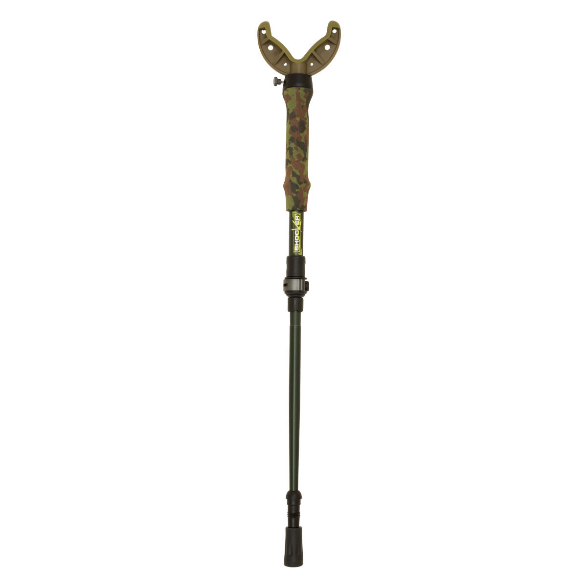Shocker™ Tom Taker Click-Stix Shooting Stick, 36" Max Height, Green/Camo