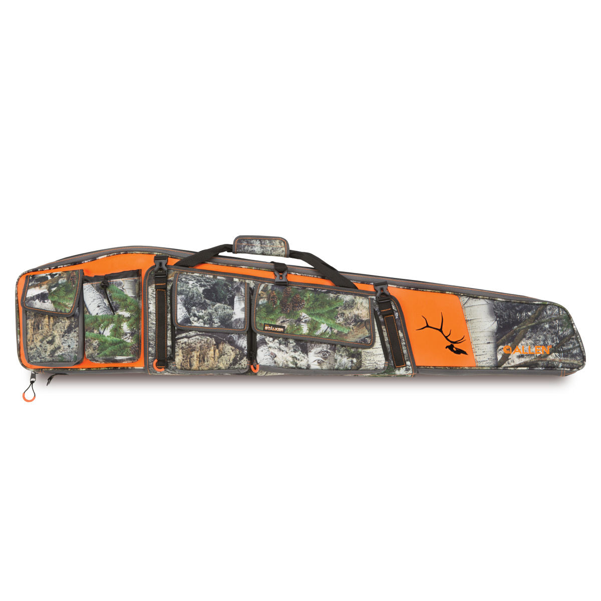 Gear Fit® Pursuit™ Bull Stalker™ 48" Rifle Case by Allen - Scoped Hunting Rifle Storage with 4 Pockets, Mossy Oak® Mountain Country™ Camo