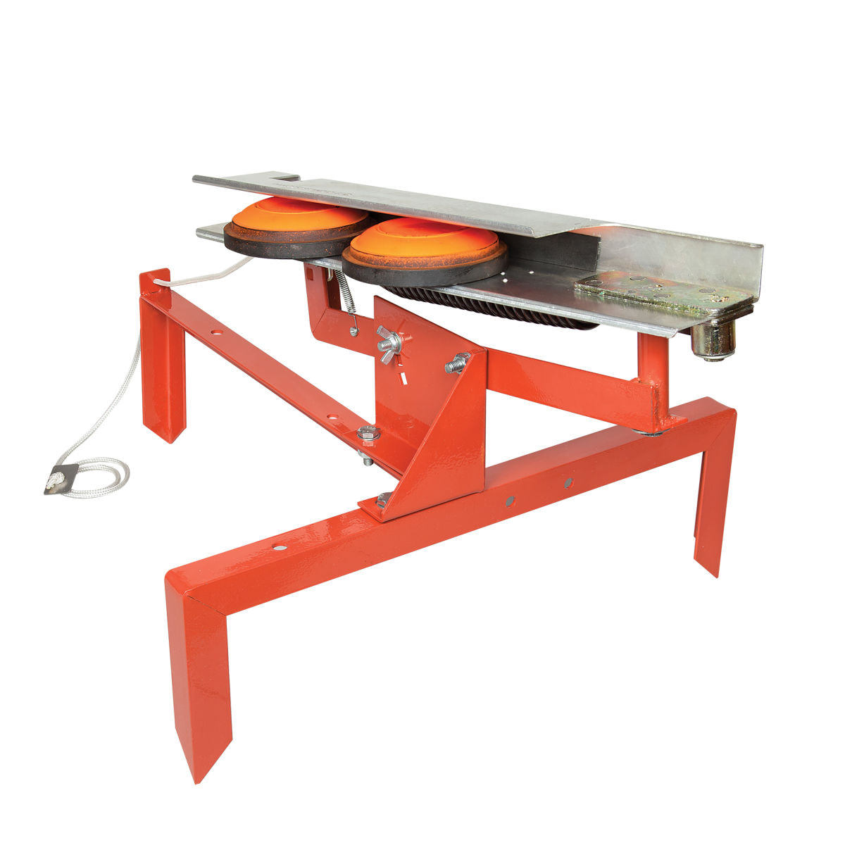 EZ Aim® Claymaster Sporting Clay Target Thrower with Pull Cord, Orange