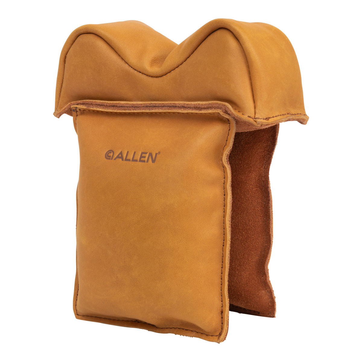 Boulder Leather Window Mount Filled Shooting Rest, Light Brown