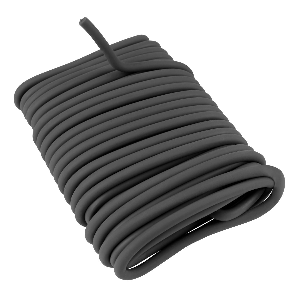 Rubber Coated Outdoor Wire, Black