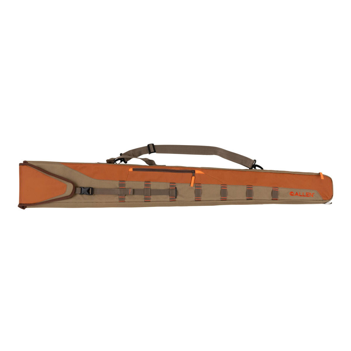 Upland Shotgun Adjustable Slip Case - Fits 38 to 52 Inch Firearms - Olive/Earth Tones - Large