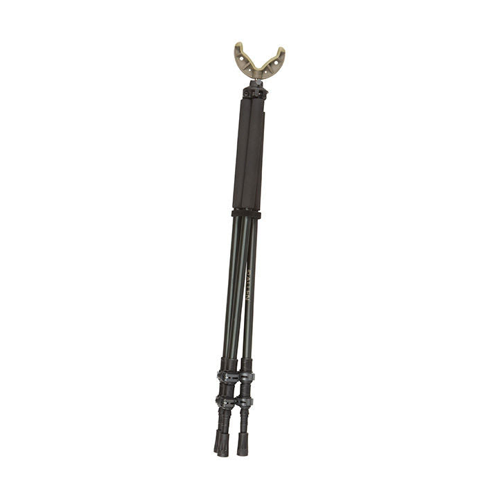 Axial Shooting Stick, Tripod/Bipod/Monopod, 61" Max Height, Black