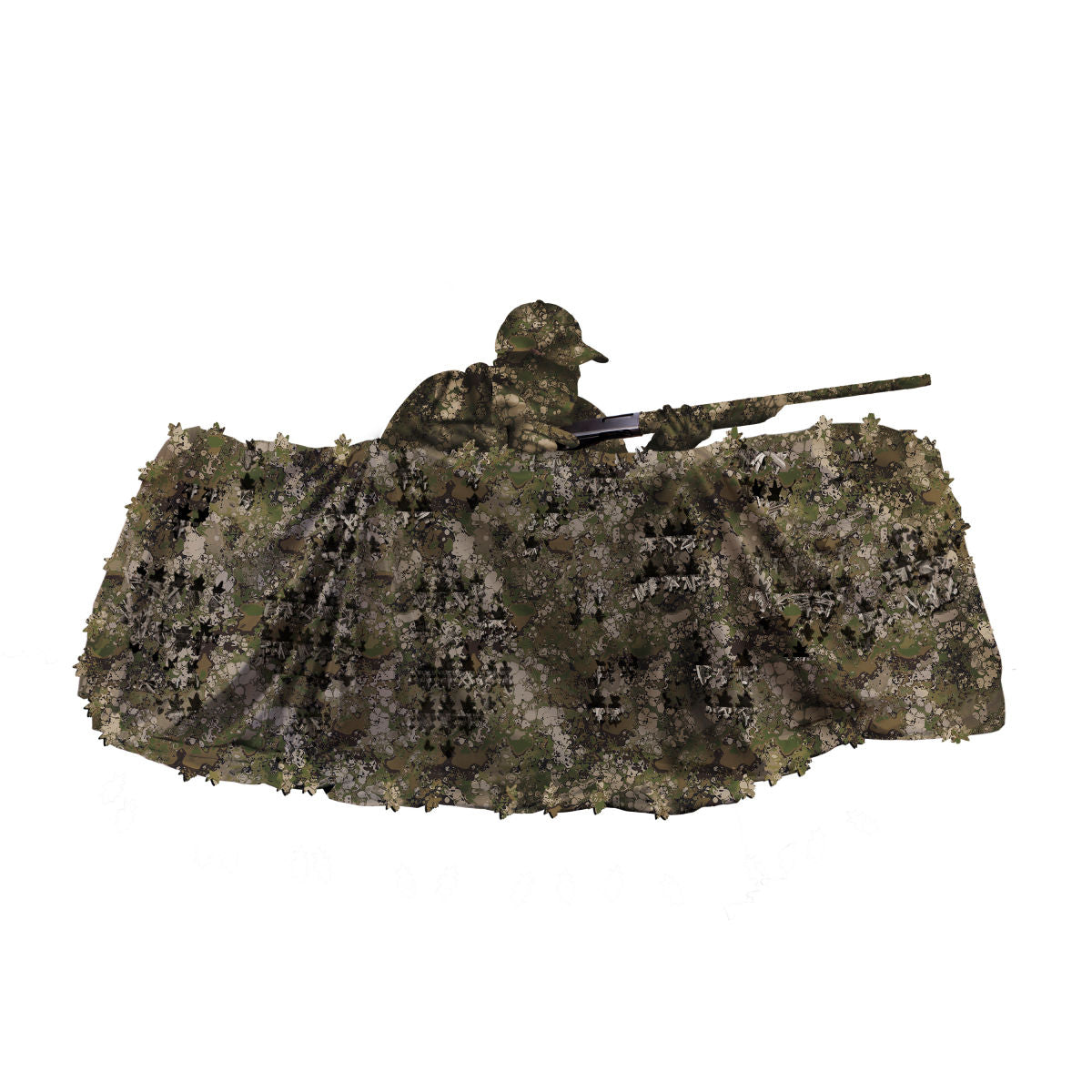 3D Leafy Omnitex Hunting Blind Fabric