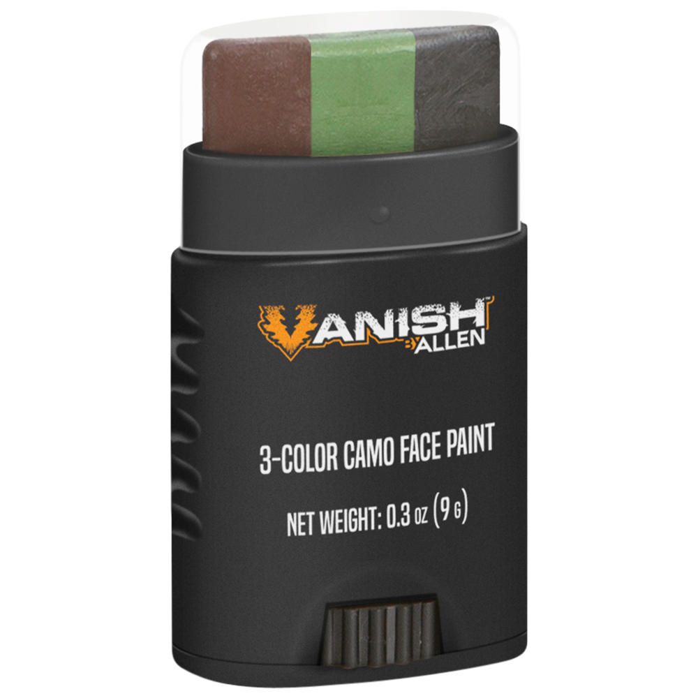 Vanish™ Camo Face Paint Stick, 3-Colors, Brown, Olive, & Black