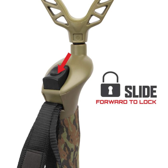 Allen Company Axial EZ-Stik Adjustable Push Button Shooting Stick