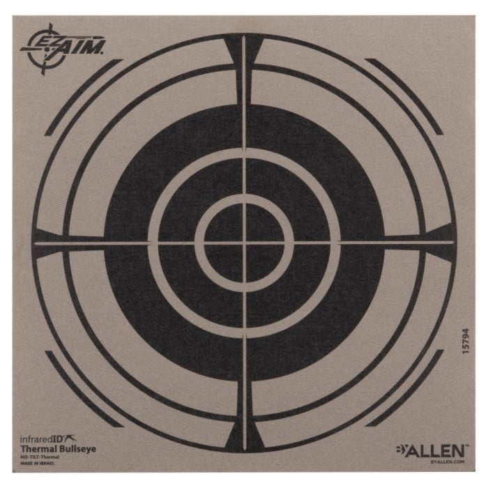 NEW EZ Aim Adhesive 8 Thermal Bullseye Target, Multi
