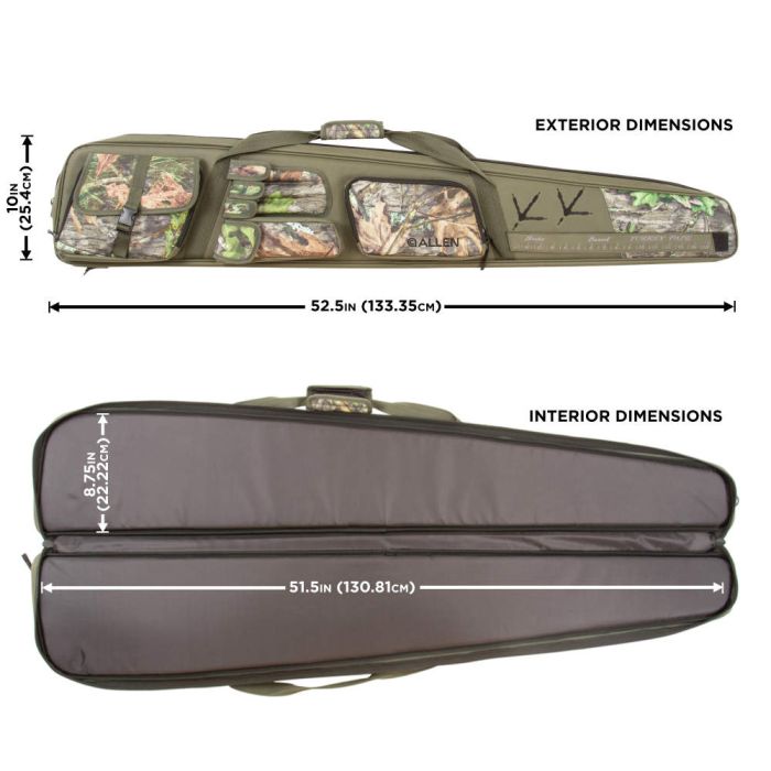 Gear Fit® Pursuit™ Shocker™ 52 Turkey Shotgun Case, Mossy