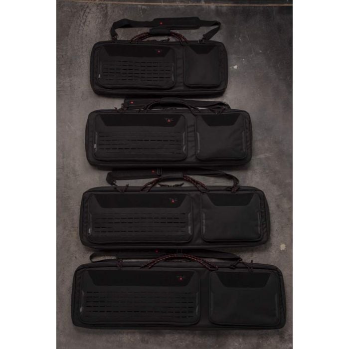 Tac-Six™ 46 Lockable Squad Tactical Gun Case, Laser Cut Molle