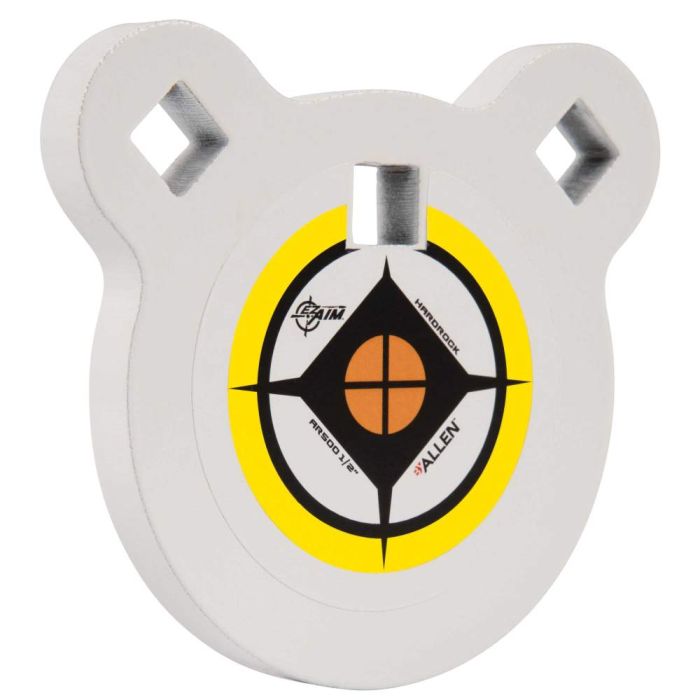 Ez Aim 4 Hardrock AR500 Steel Gong Shooting Target, Multi-Color