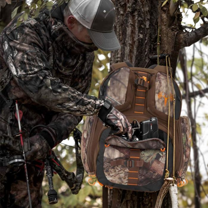 Gear Fit® Pursuit™ Bruiser™ Treestand Pack, Brown/Mossy Oak® Break