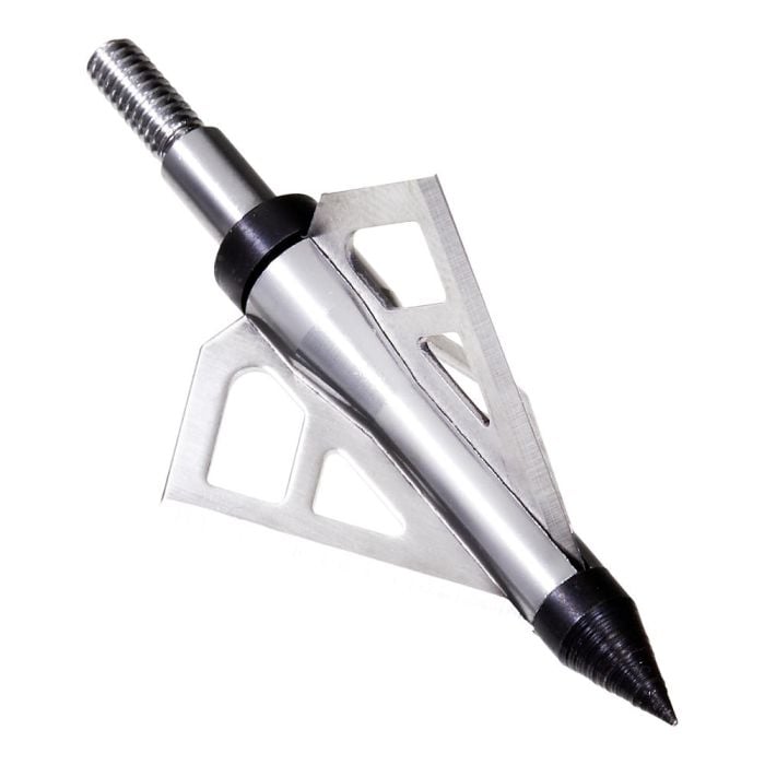 GPP 125 Grain Fixed Three Blade Broadheads - 6 Pack For Crossbow & Compound Bow