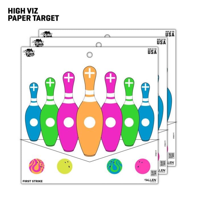 EZ Aim Fun Triggering More Fun Paper Shooting Targets, 12 W x 12 H