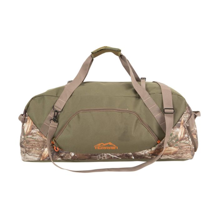 Terrain™ Basin Duffel Bag, Medium, Olive & Realtree Edge®