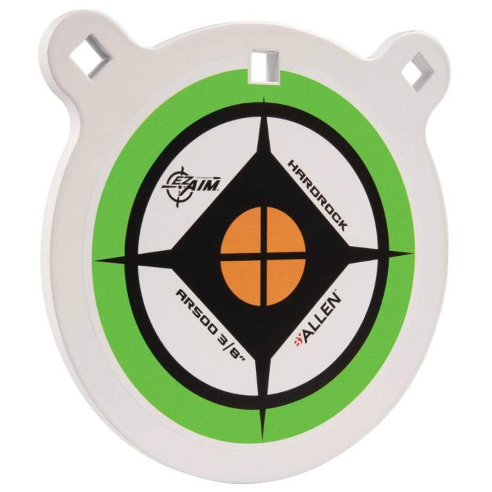 EZ Aim® 10 AR500 Steel Gong Shooting Target, White