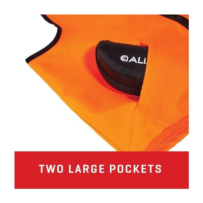 Deluxe Blaze Orange Hunting Vest