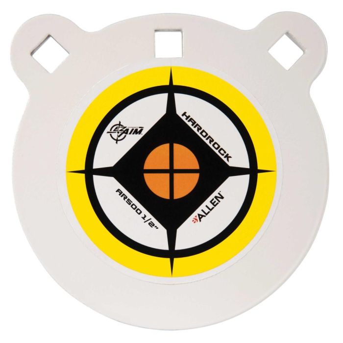 Ez Aim 6 Hardrock Ar500 Steel Gong Shooting Target, 4.2 lbs., Multi