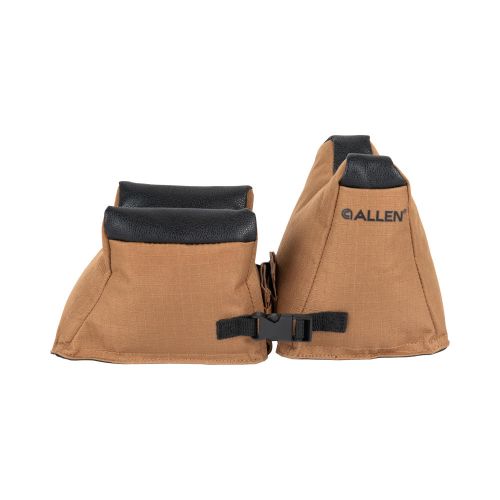 Allen Company Unfilled Front & Rear Shooting Bag Combo, Tan & Black