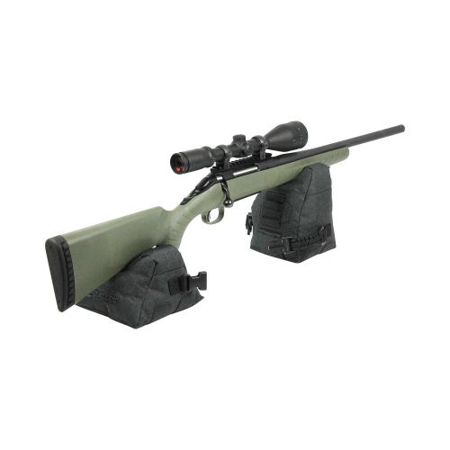 Allen Company Eliminator Filled Front & Rear Premium Shooting Rest Combo, Gray