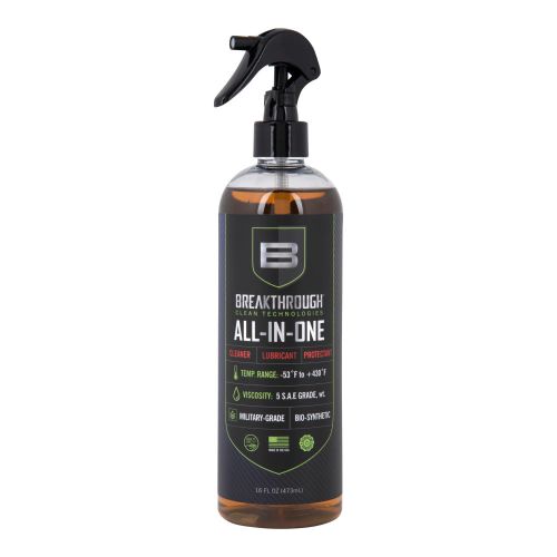 Breakthrough Clean Technologies Battle Born Bio-Synthetic All-In-One (CLP) Cleaner, Lubricant, & Protectant, 16oz Bottle