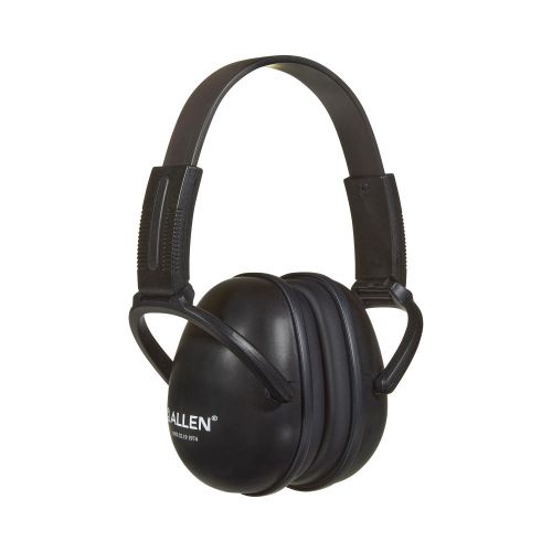 Allen Company Standard Passive Hearing Protection Earmuffs, Black