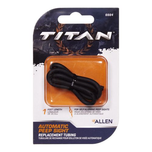 Titan Automatic Peep Sight Replacement Tubing, Black