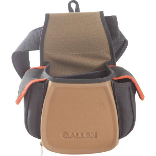 Allen Company Eliminator Pro Double Compartment Shooting Bag, Black/Coffee/Copper