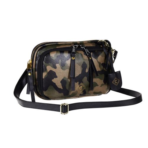 Girls With Guns Concealed Casual Tomboy Clutch Purse, Lockable Concealed Carry, Ambidextrous, Camo