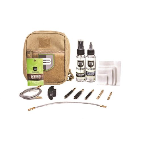 Breakthrough Clean Technologies Quick Weapon Improved Pull Through Cleaning Kit (QWIC-MIL), Desert