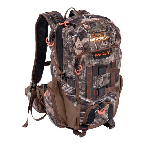 Allen Company Gear Fit Pursuit Bruiser Camo Deer Hunting Backpack for Men and Women - Rifle and Bow Carry Bag - Holds Shooting Accessories and Camping Gear - Mossy Oak Break-Up Country Camo