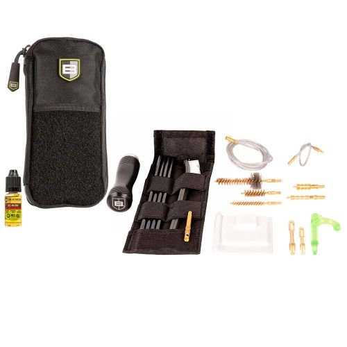 NEW Breakthrough Clean Technologies Badge Series Rod & Pull-Through Cleaning Kit w/ Molle Pouch, 5.56 / 9mm