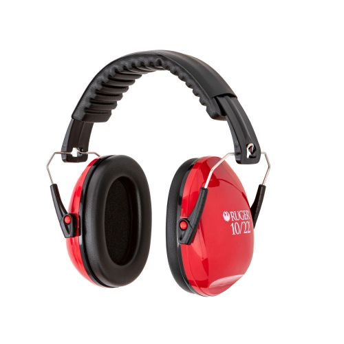 Ruger 10/22 Low-Profile Passive Safety Shooting Earmuffs, 21dB NRR