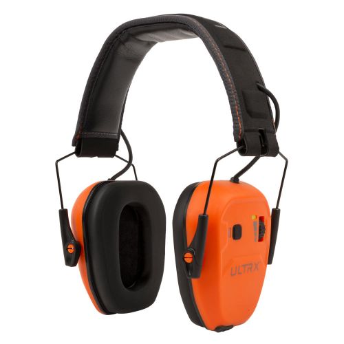 ULTRX Bionic Bluetooth Passive Earmuff, Brave Orange