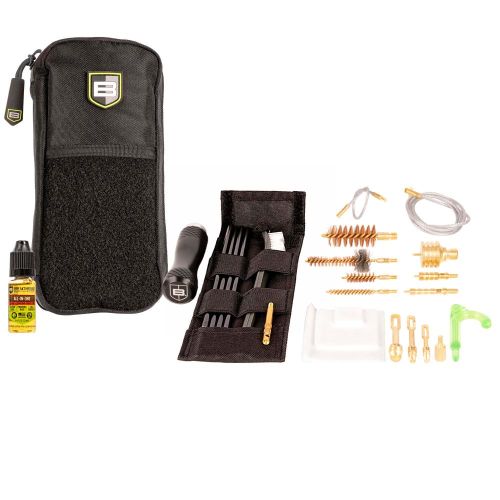 NEW Breakthrough Clean Technologies Badge Series Rod & Pull-Through Cleaning Kit, 5.56 / 9mm / 12 Gauge