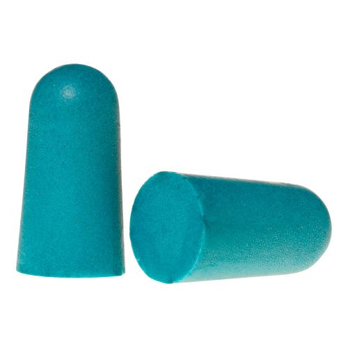 Girls With Guns Silencer Foam Earplugs, 32 dB NRR, ANSI S3.19 & CE EN352-1 Hearing Protection Rated, 6-Pairs per Pack, Teal