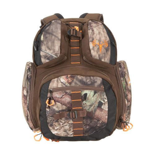 Allen Company Gear Fit Pursuit Bruiser Camo Treestand Hunting Backpack for Men and Women - Rifle and Bow Carry Bag - Holds Shooting Accessories and Camping Gear - Brown/Mossy Oak Break-Up Country Camo