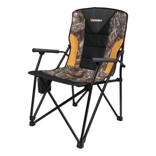 NEW Vanish Padded Armchair with Backrest, Realtree Edge Camo
