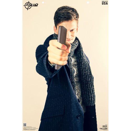 NEW EZ Aim Photo Realistic Male No Threat Target, 23 x 35, 50-Pack