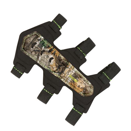 Pulse Artery 3-Strap Arm Guard, Black/Realtree Edge Camo