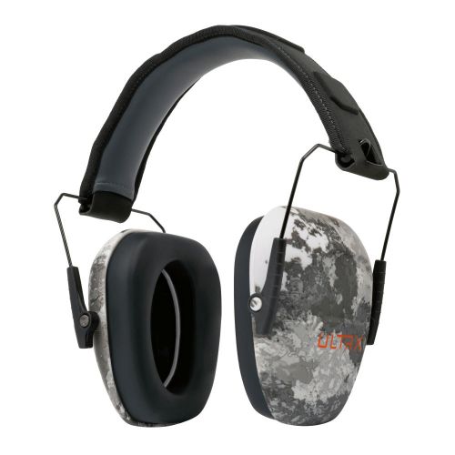 ULTRX Shield Passive Earmuff, Veil Tac Gray Camo