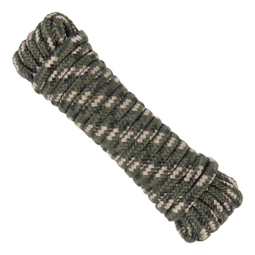 Vanish Multipurpose Outdoor Rope, 25-Foot 3/8” Rope, Camo